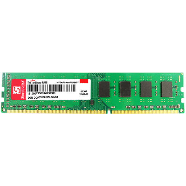  Simtronics 2GB DDR2 DESKTOP RAM 800 MHZ