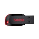 SanDisk Cruzer Blade USB 2.0 32 GB Flash Pen Drive  (Black, Red)